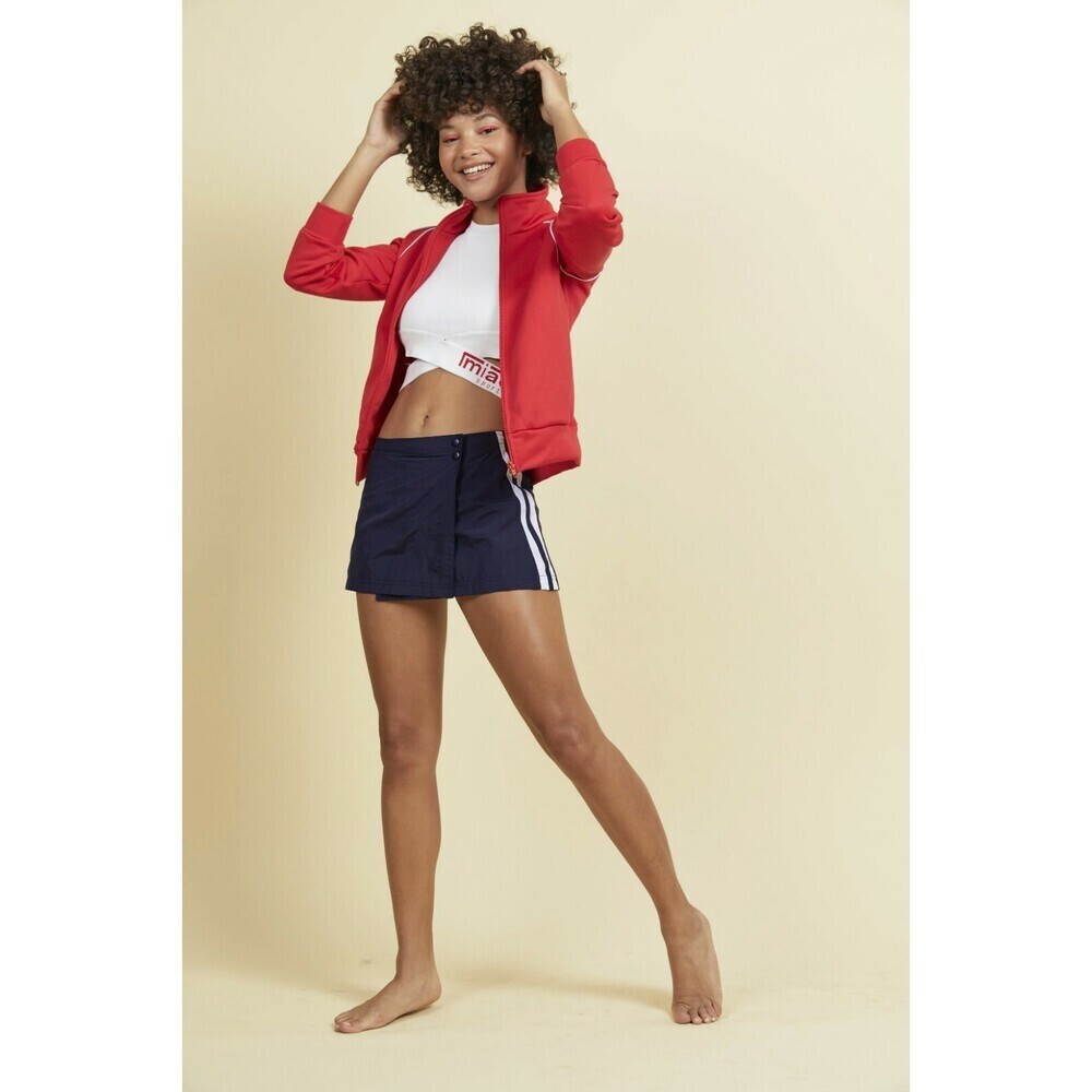 Miaou women's Side Stripe Skort Skirt Navy Size M $210